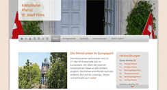 Desktop Screenshot of kath-flims-trin.ch