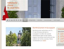 Tablet Screenshot of kath-flims-trin.ch
